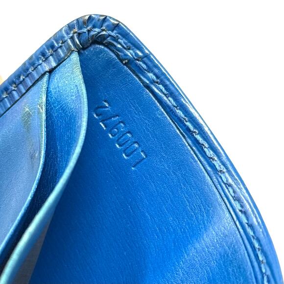 Louis Vuitton Blue Cardholder Wallet - Picture 9 of 10